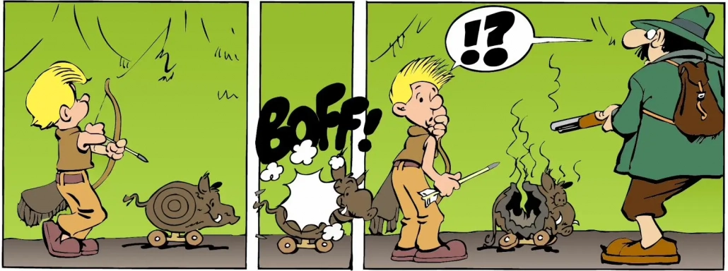 Comic von Heinz K&ouml;rner