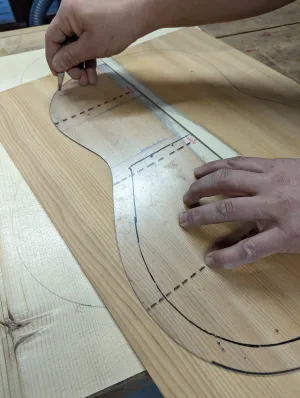 Custom Gitarrenbau aus Eibe - Step by Step